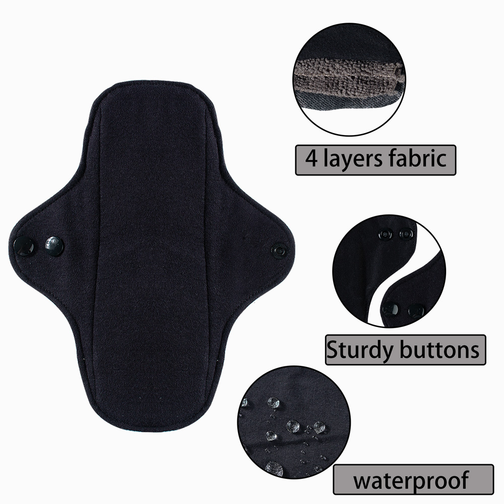 4pcs Full Cotton Mama Cloth Ni - Cloth Pad Reusable recension och pris