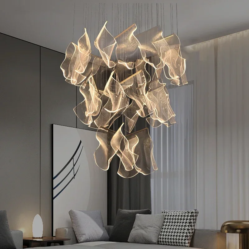 Nordic Luxury Acrylic Chandeli - Sustainable Living Guide recension och pris