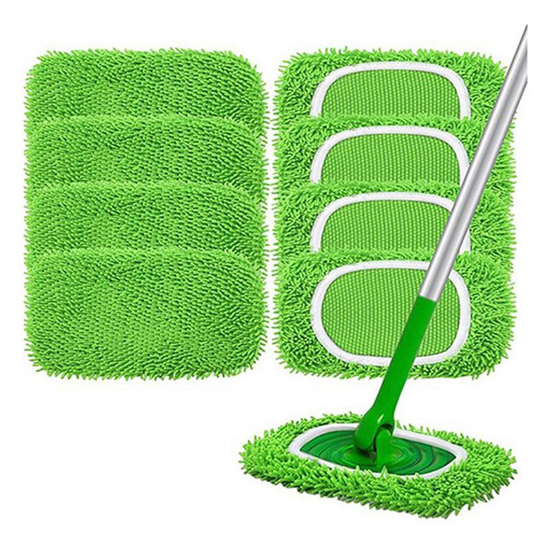 2PCS Microfiber Mop Replacemen - Cloth Pad Reusable recension och pris