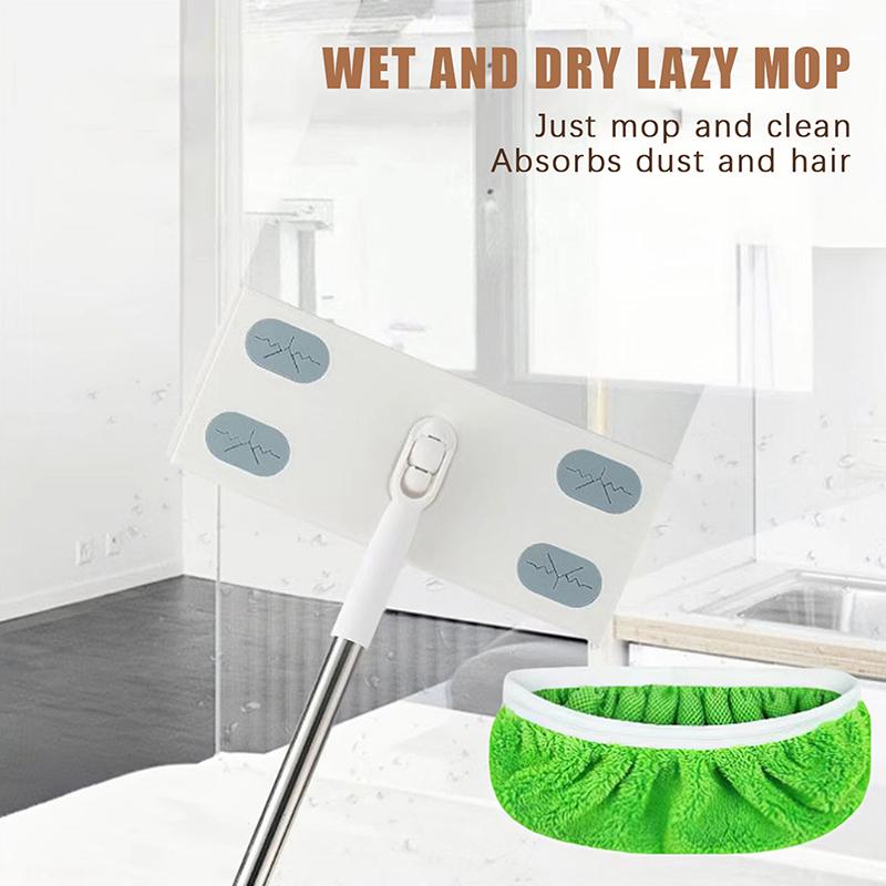2PCS Microfiber Mop Replacemen - Cloth Pad Reusable recension och pris