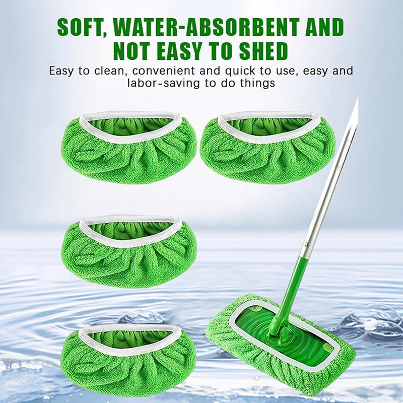 2PCS Microfiber Mop Replacemen - Cloth Pad Reusable recension och pris