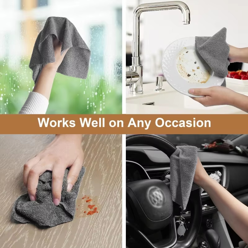 20pcs/Roll Microfiber Tear-Tow - Cloth Pad Reusable recension och pris