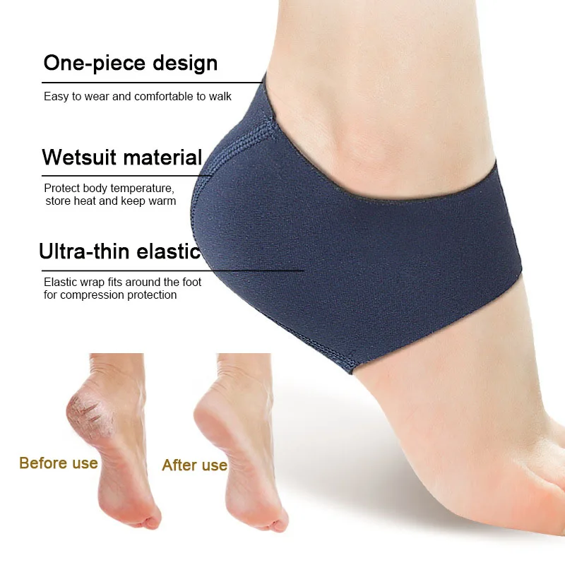 Heel Protector Cover Heel Cups - Cloth Pad Reusable recension och pris