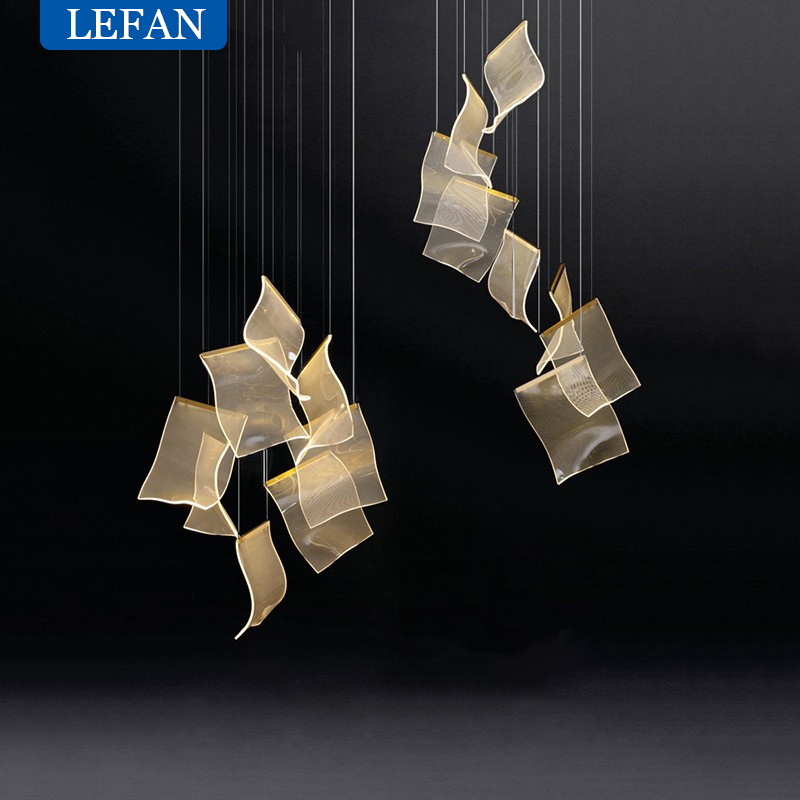 Light Guide LED Modern Chandel - Sustainable Living Guide recension och pris